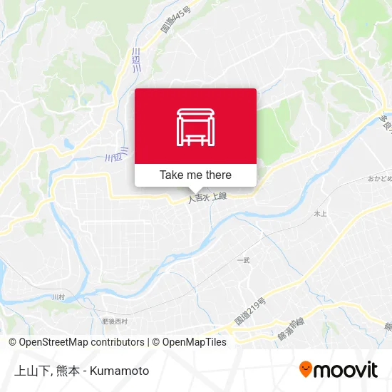 上山下 map