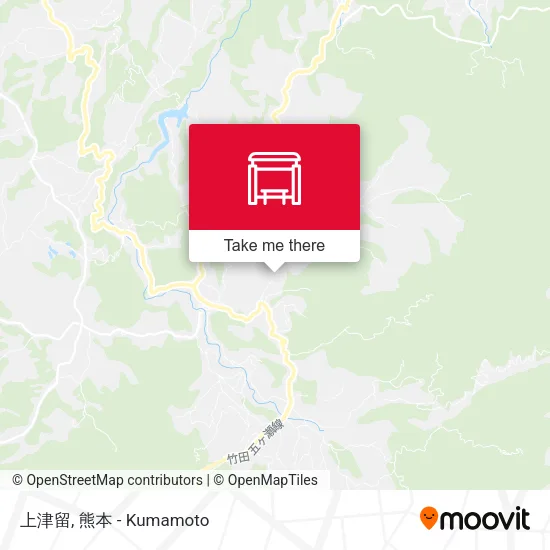 上津留 map