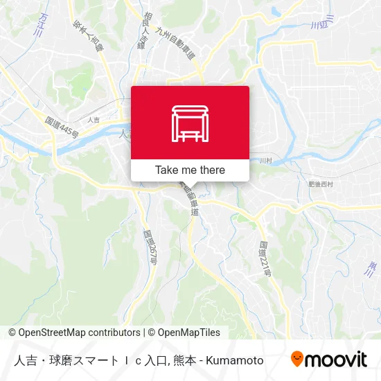 人吉・球磨スマートＩｃ入口 map