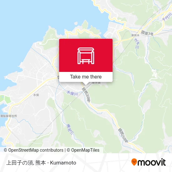 上田子の須 map