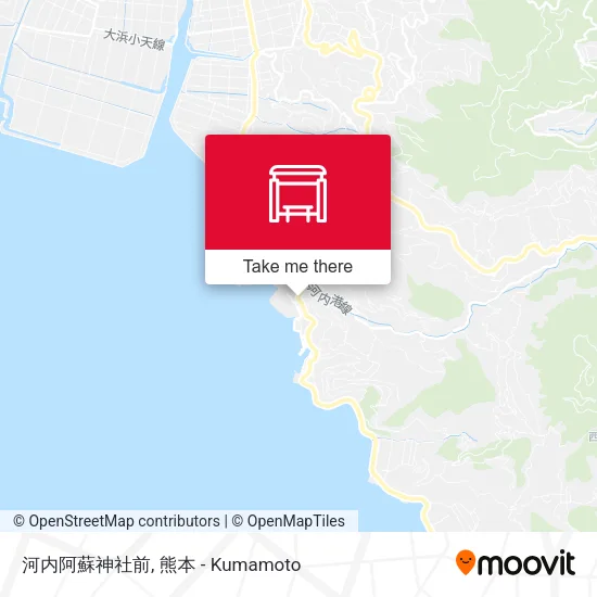 河内阿蘇神社前 map