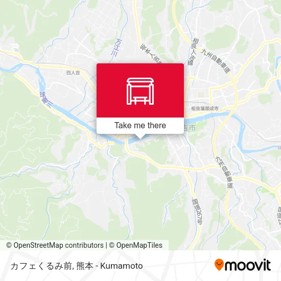 カフェくるみ前 map