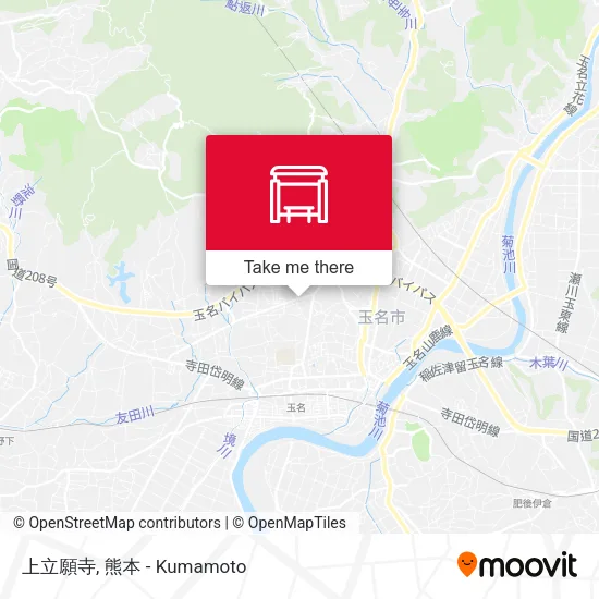 上立願寺 map