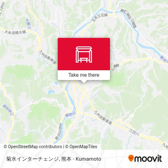 菊水インターチェンジ map