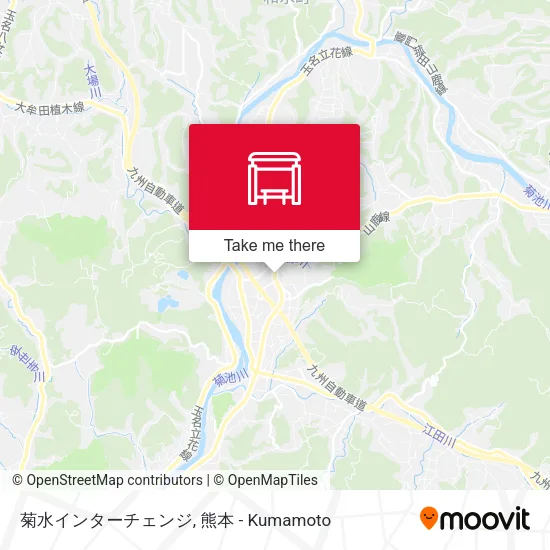 菊水インターチェンジ map