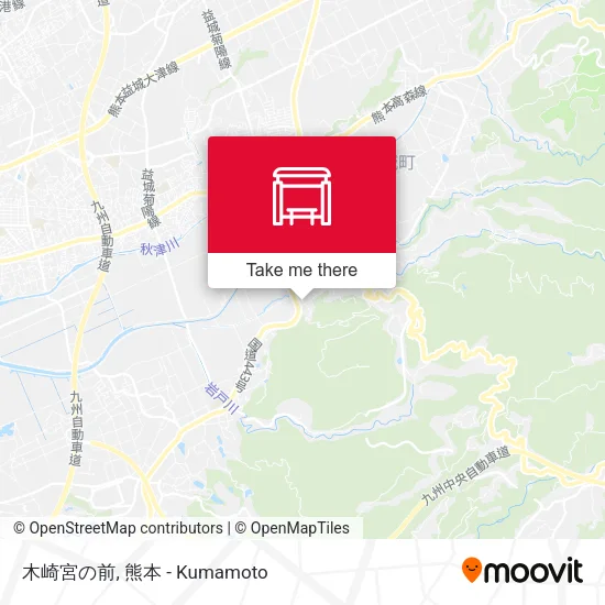 木崎宮の前 map
