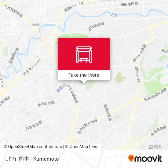 北向 map