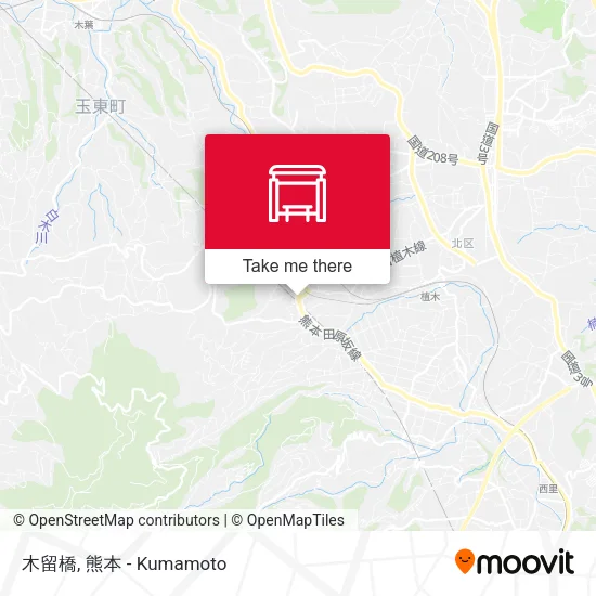 木留橋 map