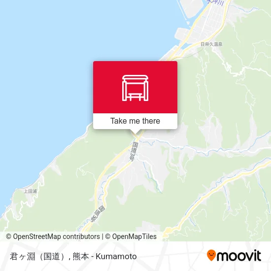 君ヶ淵（国道） map