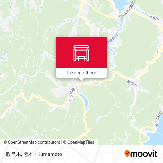 教良木 map