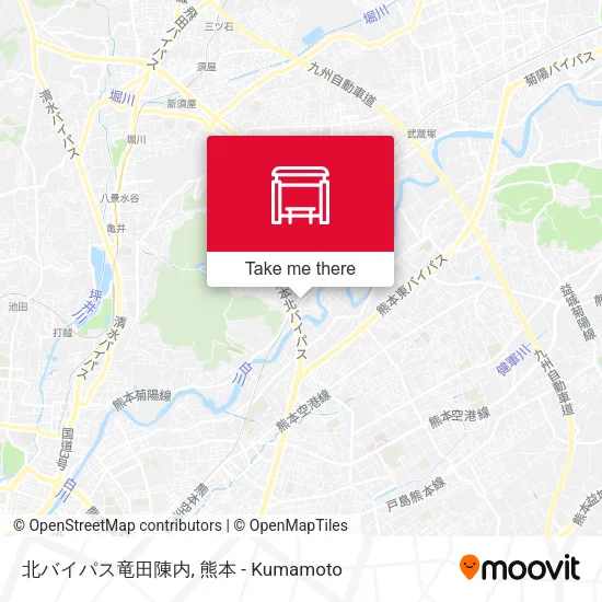 北バイパス竜田陳内 map