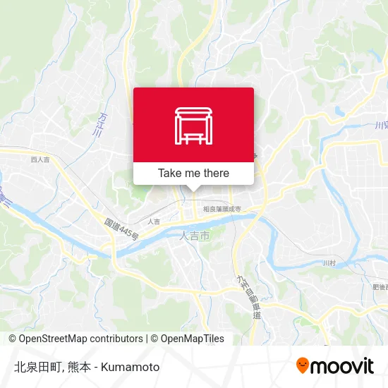 北泉田町 map
