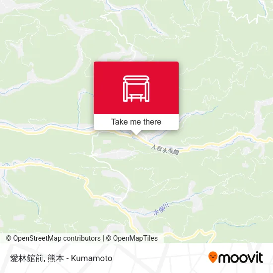 愛林館前 map