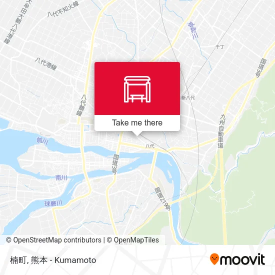 楠町 map