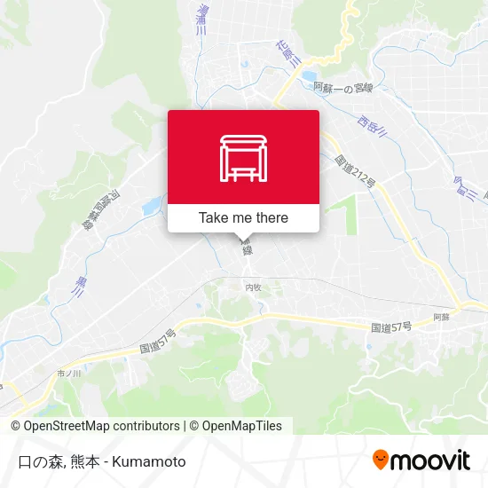 口の森 map