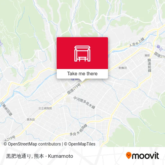 黒肥地通り map
