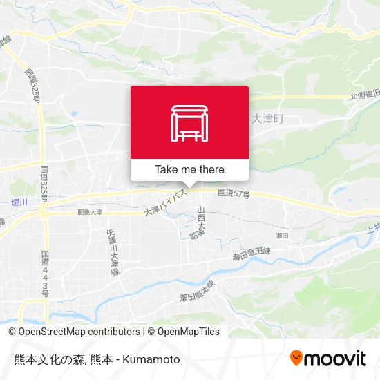 熊本文化の森 map