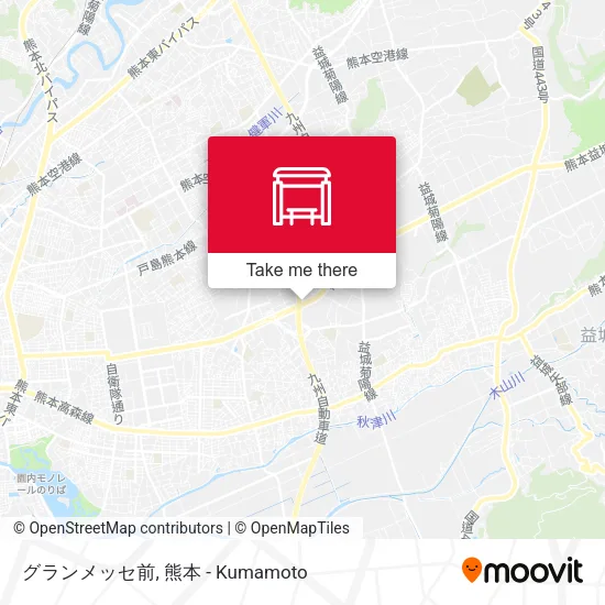 グランメッセ前 map
