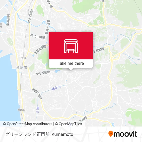 In front of Greenland Main Gate map