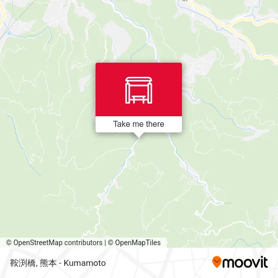 鞍渕橋 map