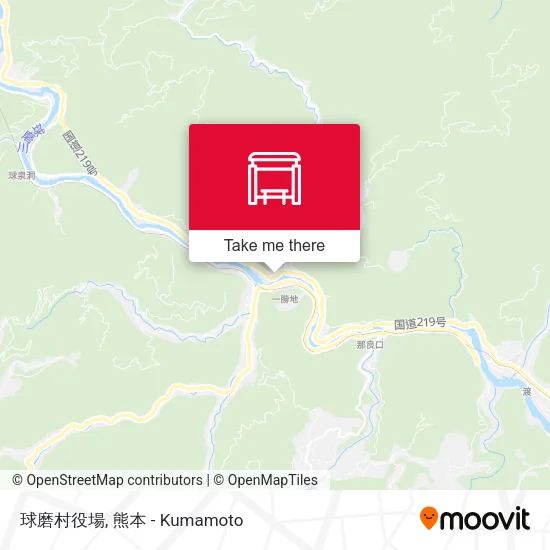 球磨村役場 map