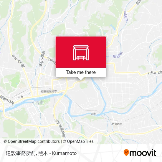 建設事務所前 map