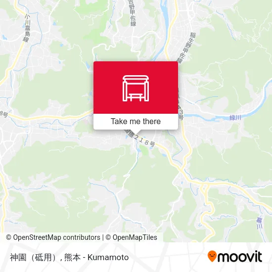 神園（砥用） map