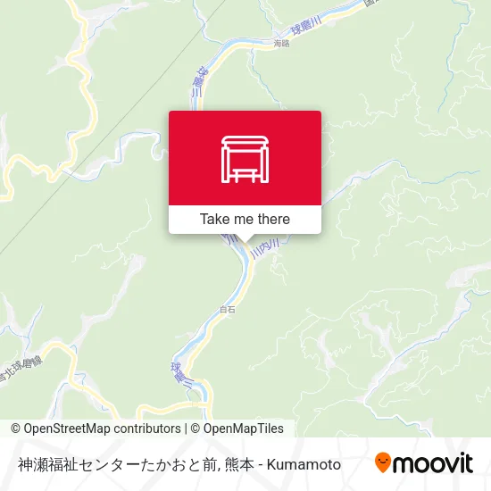 神瀬福祉センターたかおと前 map