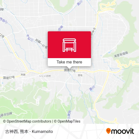 古神西 map