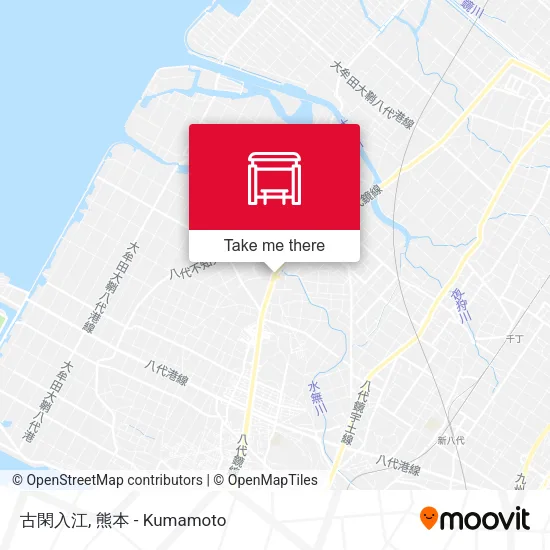 古閑入江 map