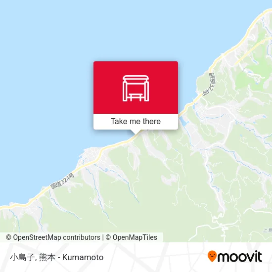小島子 map