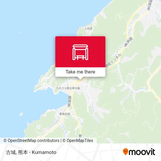 古城 map