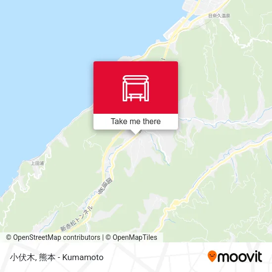 小伏木 map