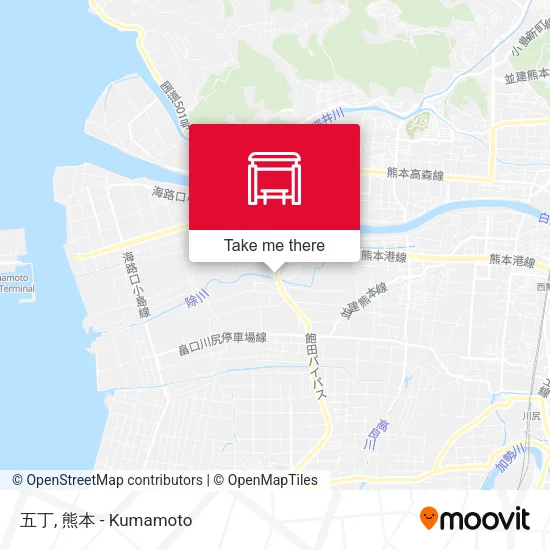 五丁 map