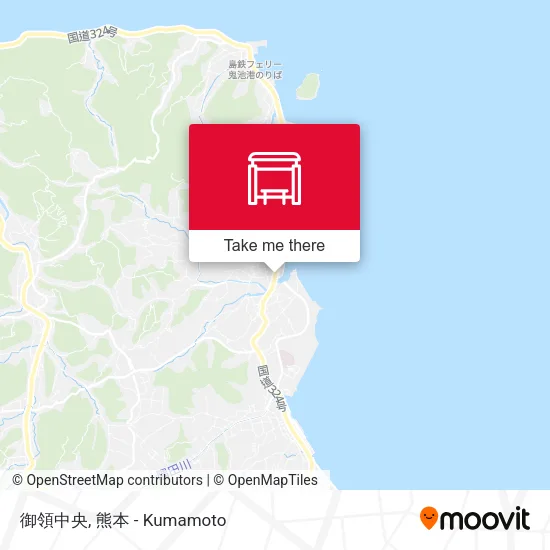 御領中央 map