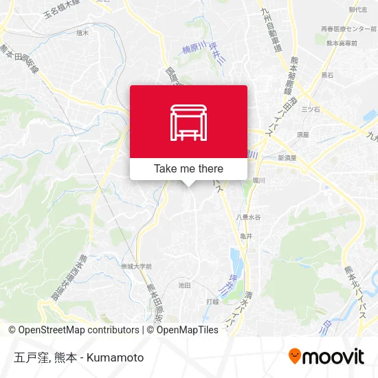 五戸窪 map