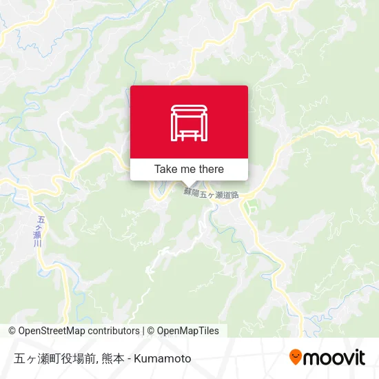 五ヶ瀬町役場前 map