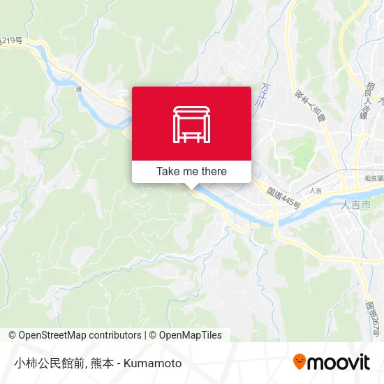 小柿公民館前 map