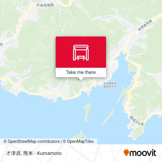 才津原 map