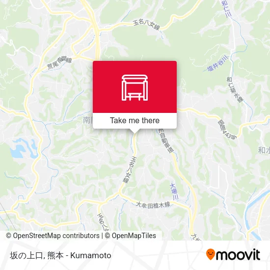 坂の上口 map