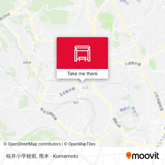 桜井小学校前 map