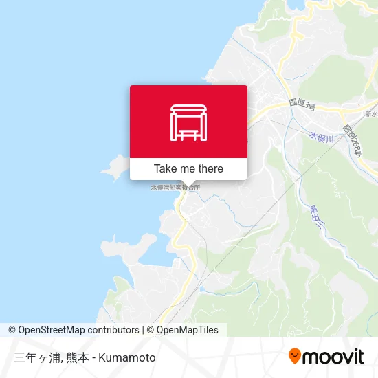 三年ヶ浦 map