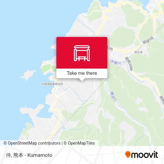 侍 map
