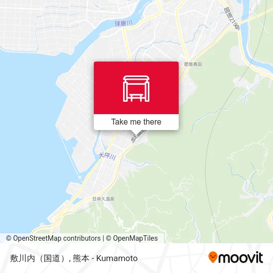 敷川内（国道） map
