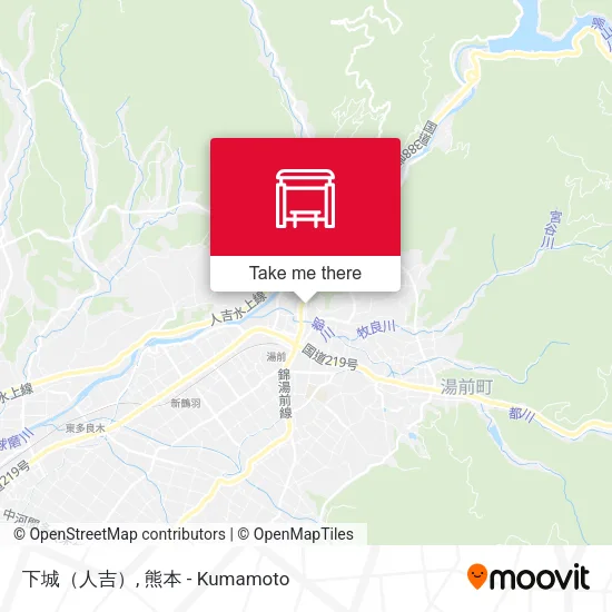 下城（人吉） map
