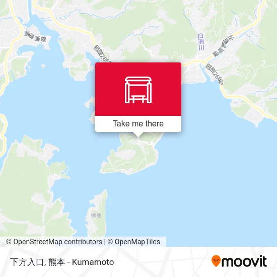 下方入口 map