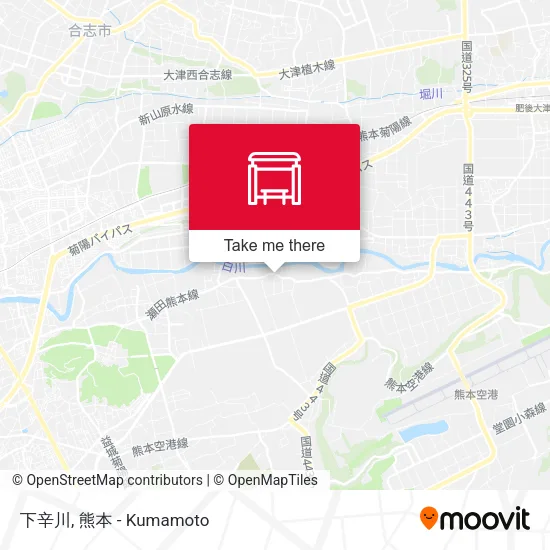 下辛川 map