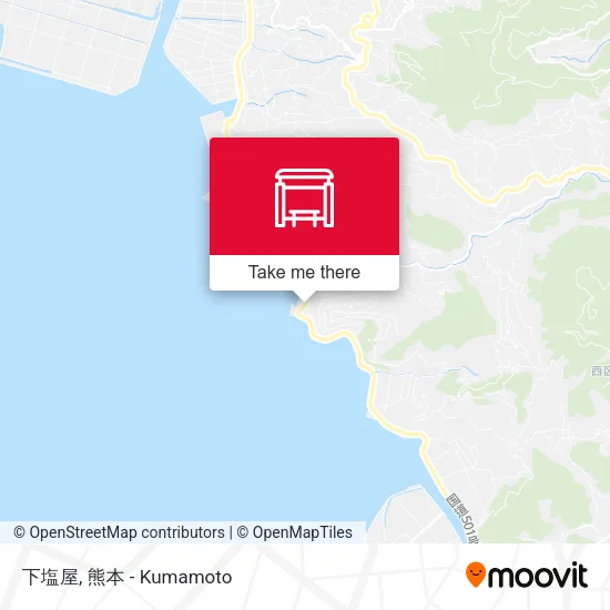下塩屋 map