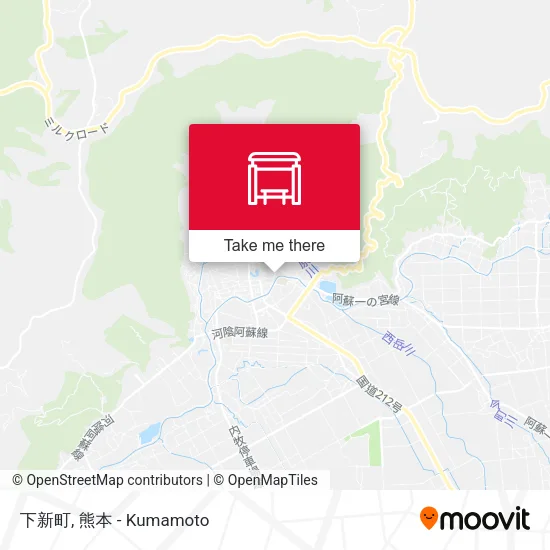 下新町 map