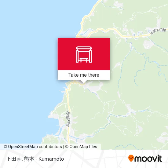 下田南 map